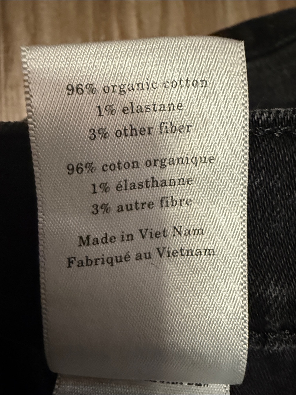 Everlane The Way-High Straight Jeans 26 Black Coal Raw Hem $148 - Picture 11 of 12